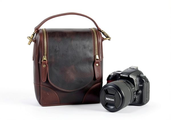 Calista Small Leather Camera Bag Full Grain Leather DSLR-10