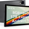 Qukenk Android 14 Tablet 10.1 Inch 8GB RAM 64GB Storage-0
