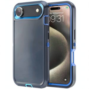 Entronix Heavy Duty Case iPhone 17 Air Protection Navy Blue-0