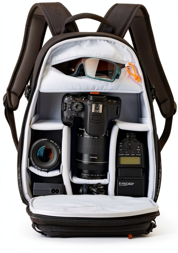 Lowepro Tahoe Gray DSLR Backpack Camera Accessory Organizer-3