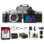 Fujifilm X T5 Mirrorless Camera Silver 40MP Sensor Bundle-0