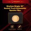 QPower 15 Inch Side Vented Kicker L7 Subwoofer Box-1