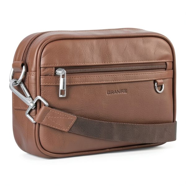 Onyx Collection Camera Bag Leather RFID Pocket Adjustable-1