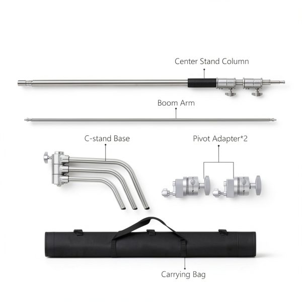 Neewer Adjustable C Stand Light Stand Boom Arm Photography-7