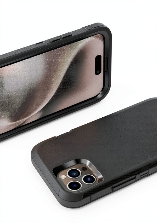 Entronix iPhone 15 Pro Max Case Screen Protector Bundle-1