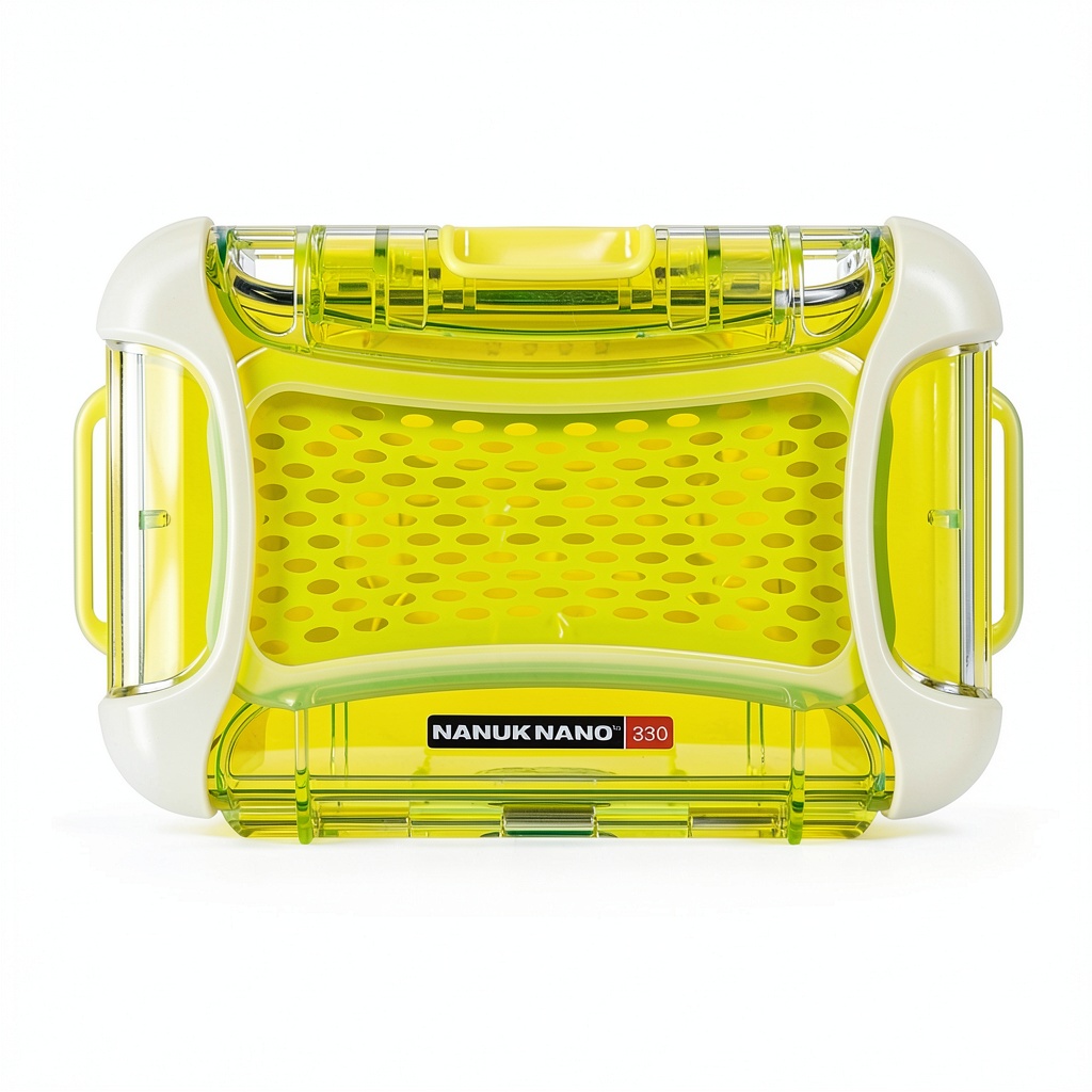 Unboxing the Pelican Waterproof Shock Resistant Case on a workshop bench