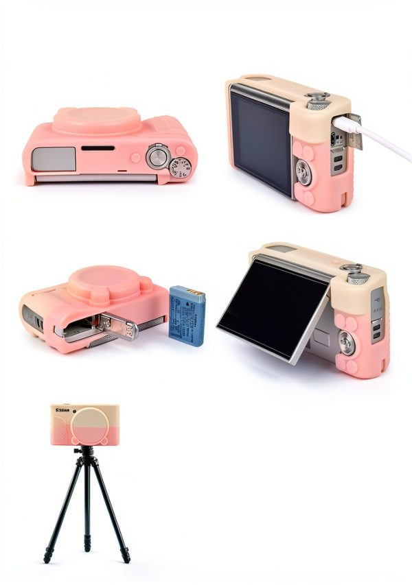 Canon Camera Case Soft Silicone Full Protection SX730 SX740-2