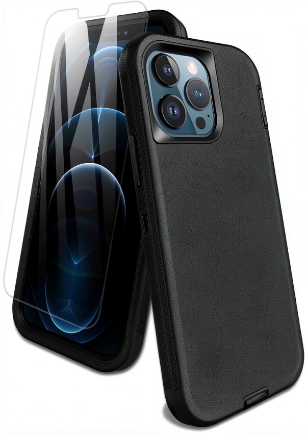Entronix iPhone 13 Pro Max Case Screen Protector Bundle-0