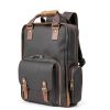 Gaetano Large Leather Backpack Camera Bag Photographers-3