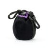 Neoprene Lens Pouch Black Purple Waterproof Camera Bag-2