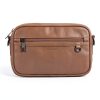 Onyx Collection Camera Bag Leather RFID Pocket Adjustable-5