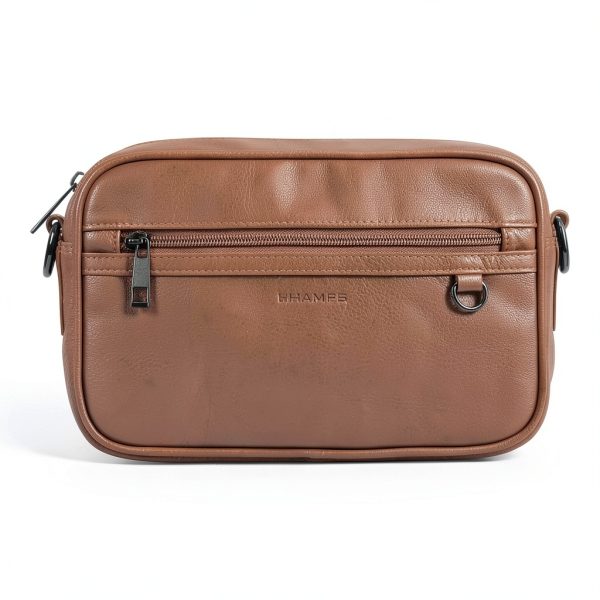 Onyx Collection Camera Bag Leather RFID Pocket Adjustable-5