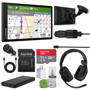 Garmin Dezl OTR620 GPS Truck Navigator Bundle Black-0