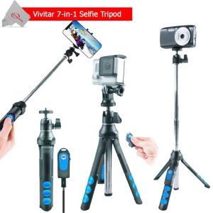 Vivitar Foldable Pocket Tripod with Wireless Remote for-0