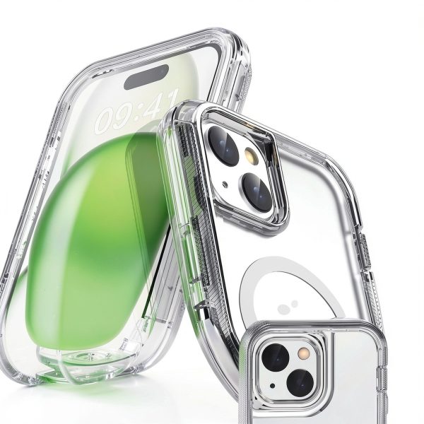 Apple iPhone 17e Case Clear Glitter MagSafe Compatible-4