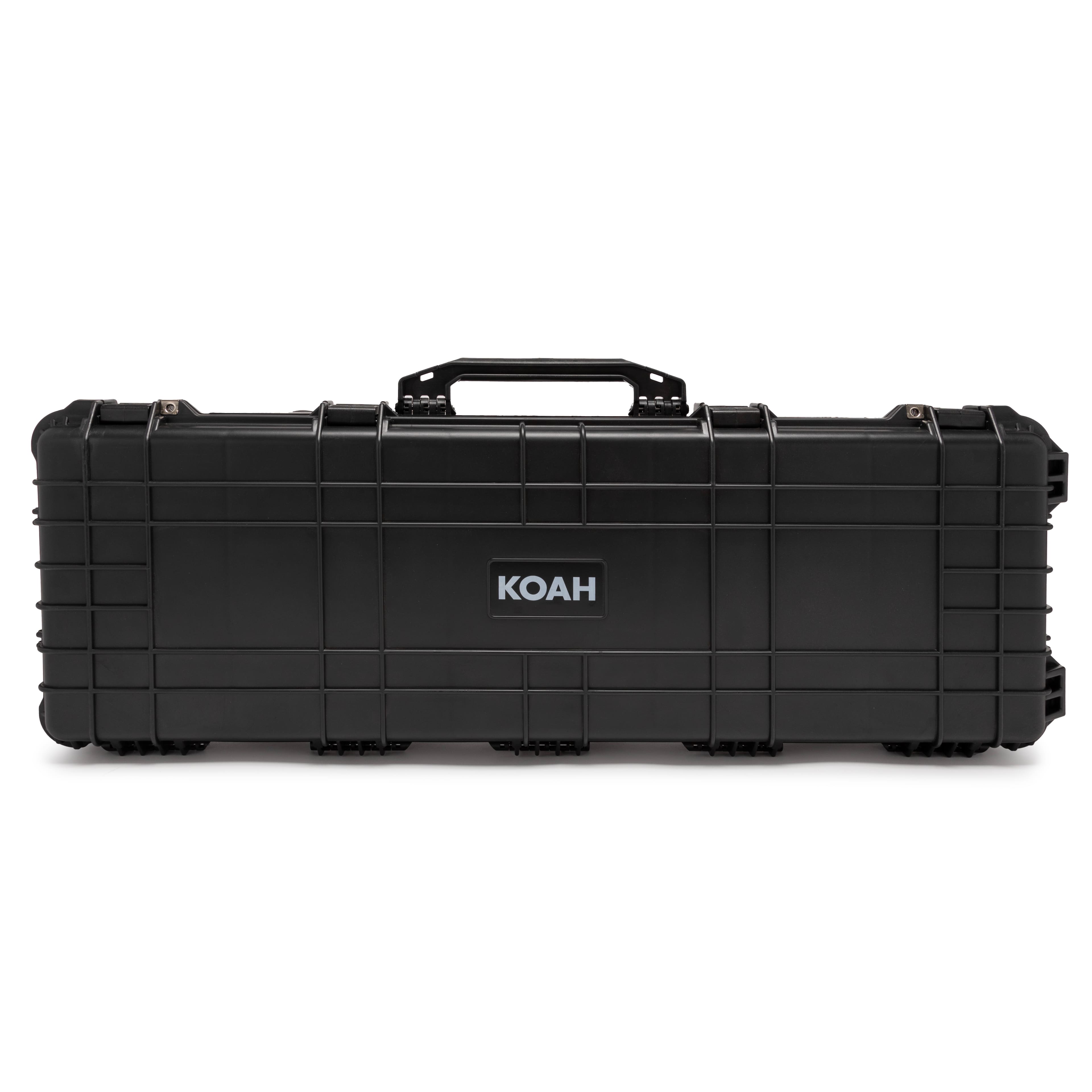 Customizable foam interior of the protective hard case