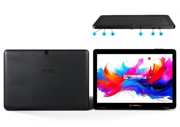 LINSAY Android 15 Tablet 10.1 Inch Octa Core 256GB Storage-4