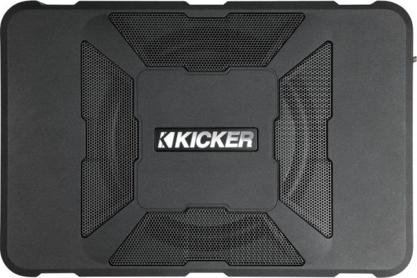 KICKER Hideaway 8 Subwoofer Enclosure Amplifier Car Audio-0