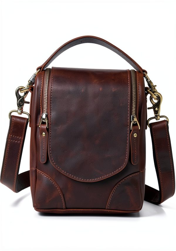 Calista Small Leather Camera Bag Full Grain Leather DSLR-2