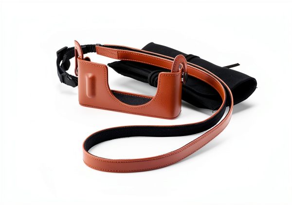 XQ1 Leather Brown Camera Case Real Leather Protection-4